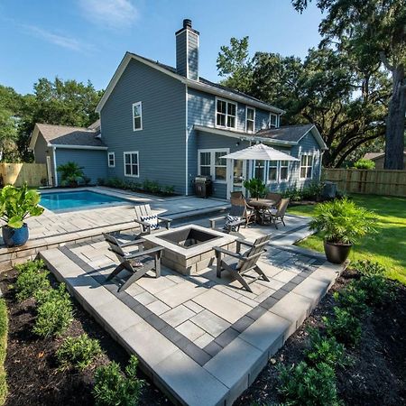 Luxury Beach House W/ Backyard Oasis. Heated Pool. ヒルトンヘッドアイランド エクステリア 写真